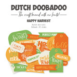Dutch Doobadoo Dream Plan Do Happy Harvest Dutch Die-Cuts Texts (23pcs) (474.007.043) (OUTLET)