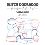 Dutch Doobadoo Dream Plan Do Floral Delight Dutch Die-Cuts (47pcs) (474.007.034) (OUTLET)