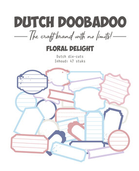 Dutch Doobadoo Dream Plan Do Floral Delight Dutch Die-Cuts (47pcs) (474.007.034) (OUTLET)