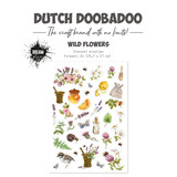 Dutch Doobadoo Dream Plan Do Wild Flower A4 Die Cut Sheet - Icons (474.007.027) (OUTLET)