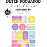 Dutch Doobadoo Dutch Paper Art Dream Plan Do Get This Party Started Die-Cuts (474.007.018) (OUTLET)