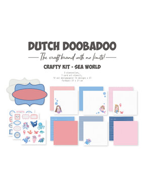 Dutch Doobadoo Sea World Crafty Kit (473.005.079) (OUTLET) Dutch Doobadoo Sea World Crafty Kit (473.005.079) (OUTLET)