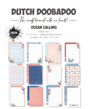 Dutch Doobadoo Dream Plan Do Ocean Calling A4 Paper Pack (473.005.059) (OUTLET) Dutch Doobadoo Dream Plan Do Ocean Calling A4 Paper Pack (473.005.059) (OUTLET)