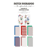 Dutch Doobadoo Crafty Kit Slimline Christmas Kittens (473.005.051) (OUTLET)