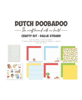 Dutch Doobadoo Crafty Kit Dagje Strand (473.005.047) (OUTLET) Dutch Doobadoo Crafty Kit Dagje Strand (473.005.047) (OUTLET)