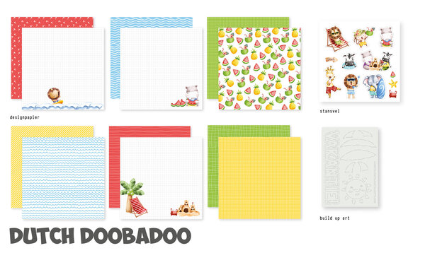 Dutch Doobadoo Crafty Kit Dagje Strand (473.005.047) (OUTLET) Dutch Doobadoo Crafty Kit Dagje Strand (473.005.047) (OUTLET)