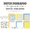 Dutch Doobadoo Crafty Kit Stoere Jongens (473.005.046) (OUTLET)
