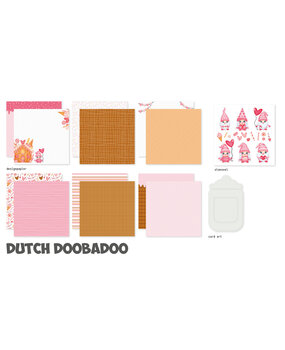 Dutch Doobadoo Crafty Kit 20x20 cm Huisje van Snoep (473.005.033) (OUTLET)