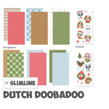 Dutch Doobadoo Crafty Paper Slimline Xmas Dogs (473.005.027) (OUTLET)