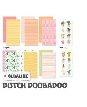 Dutch Doobadoo Crafty Paper Slimline Plants Are Friends (473.005.022) (OUTLET)