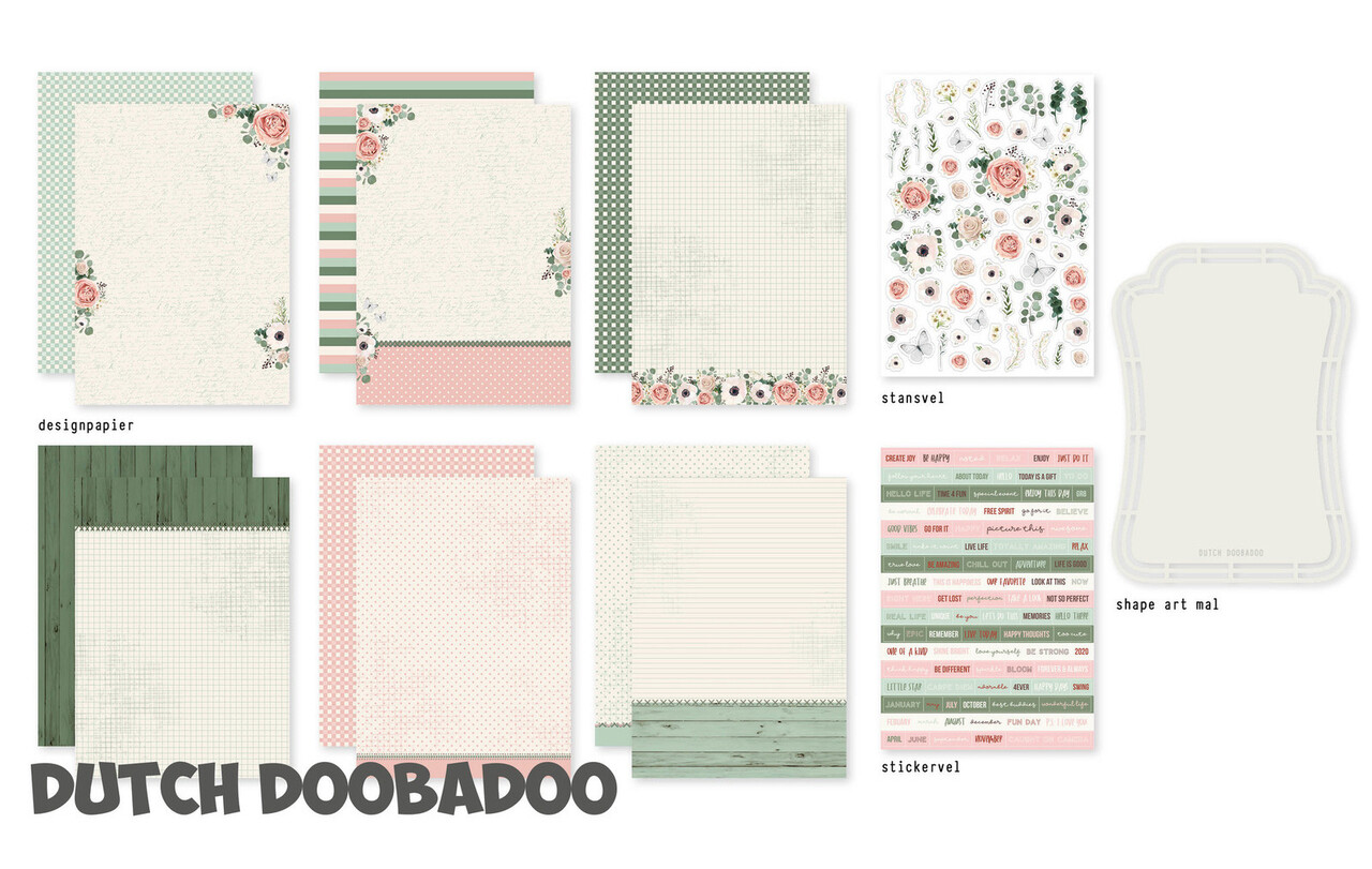 Dutch Doobadoo Crafty Kit A5 Alison (472.100.002) (OUTLET)