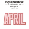 Dutch Doobadoo Sea World Card Art A5 April (470.784.380) (OUTLET)