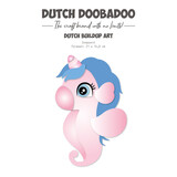 Dutch Doobadoo Sea World Card Art Build Up A5 Sea Horse (470.784.379) (OUTLET)