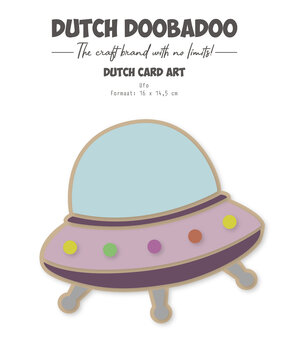 Dutch Doobadoo Outer Space Card Art A5 Ufo (470.784.377) (OUTLET)