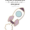 Dutch Doobadoo Outer Space Card Art A5 Raket (470.784.376) (OUTLET)