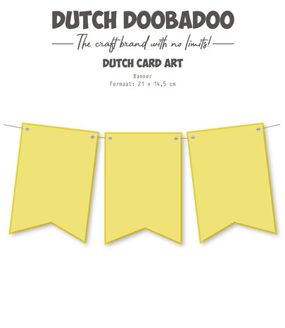 Dutch Doobadoo Happy Easter Card Art A5 Banner (470.784.367) (OUTLET)
