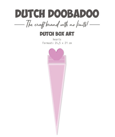 Dutch Doobadoo Dutch Card Art Box A4 Hearts (470.784.359) (OUTLET)