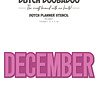 Dutch Doobadoo Dutch Planner Stencil A5 December (470.784.348) (OUTLET)