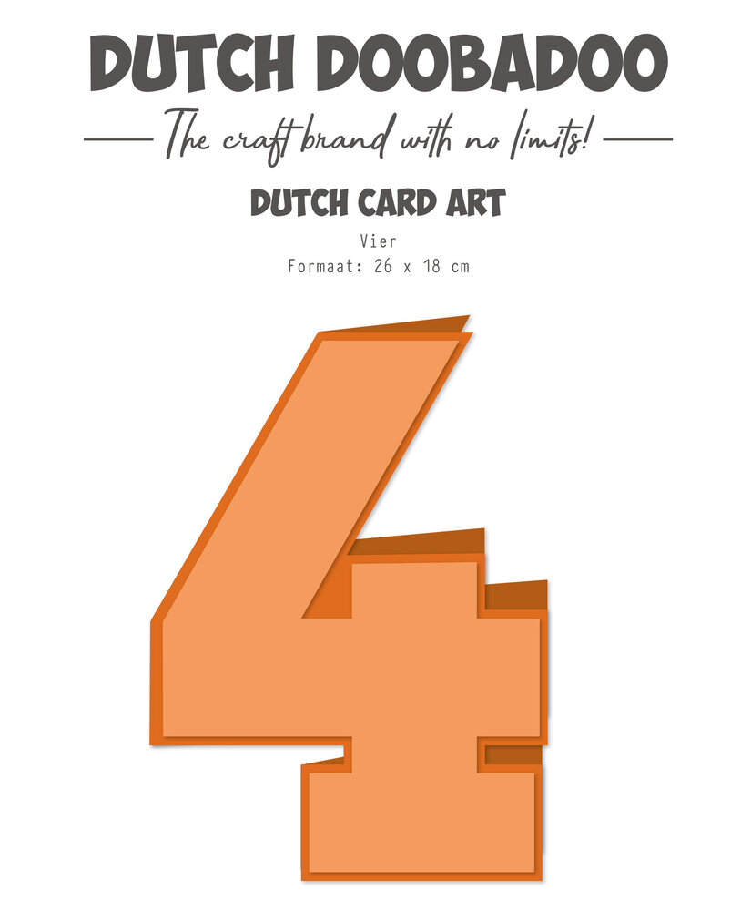 Dutch Doobadoo Dutch Card Art A4 Vier (470.784.341) (OUTLET)