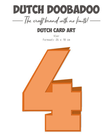 Dutch Doobadoo Dutch Card Art A4 Vier (470.784.341) (OUTLET)