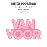 Dutch Doobadoo Dutch Card Art A5 Van Voor (470.784.297) (OUTLET)
