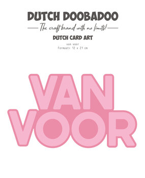 Dutch Doobadoo Dutch Card Art A5 Van Voor (470.784.297) (OUTLET)
