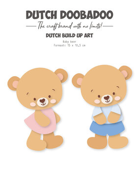 Dutch Doobadoo Dutch Card Art Build Up A6 Baby Beer (470.784.289) (OUTLET)