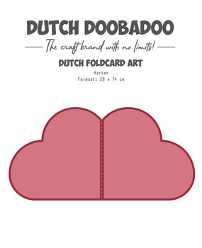 Dutch Doobadoo Dutch Card Art A4 Hearts (470.784.278) (OUTLET)