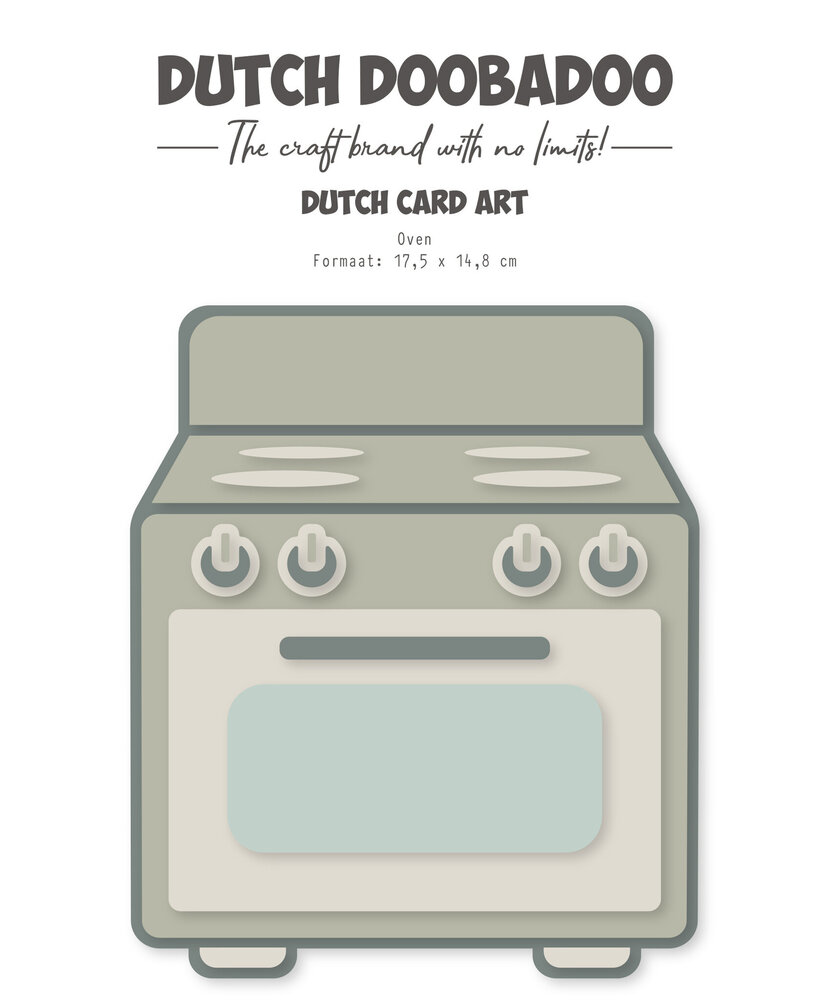 Dutch Doobadoo Dutch Card Art A5 Oven (470.784.276) (OUTLET)