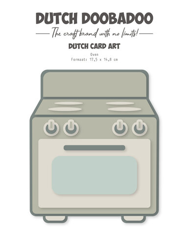 Dutch Doobadoo Dutch Card Art A5 Oven (470.784.276) (OUTLET)