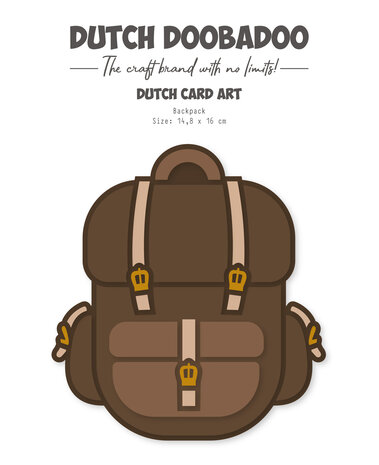 Dutch Doobadoo Dutch Card Art A5 Backpack (470.784.250) (OUTLET)