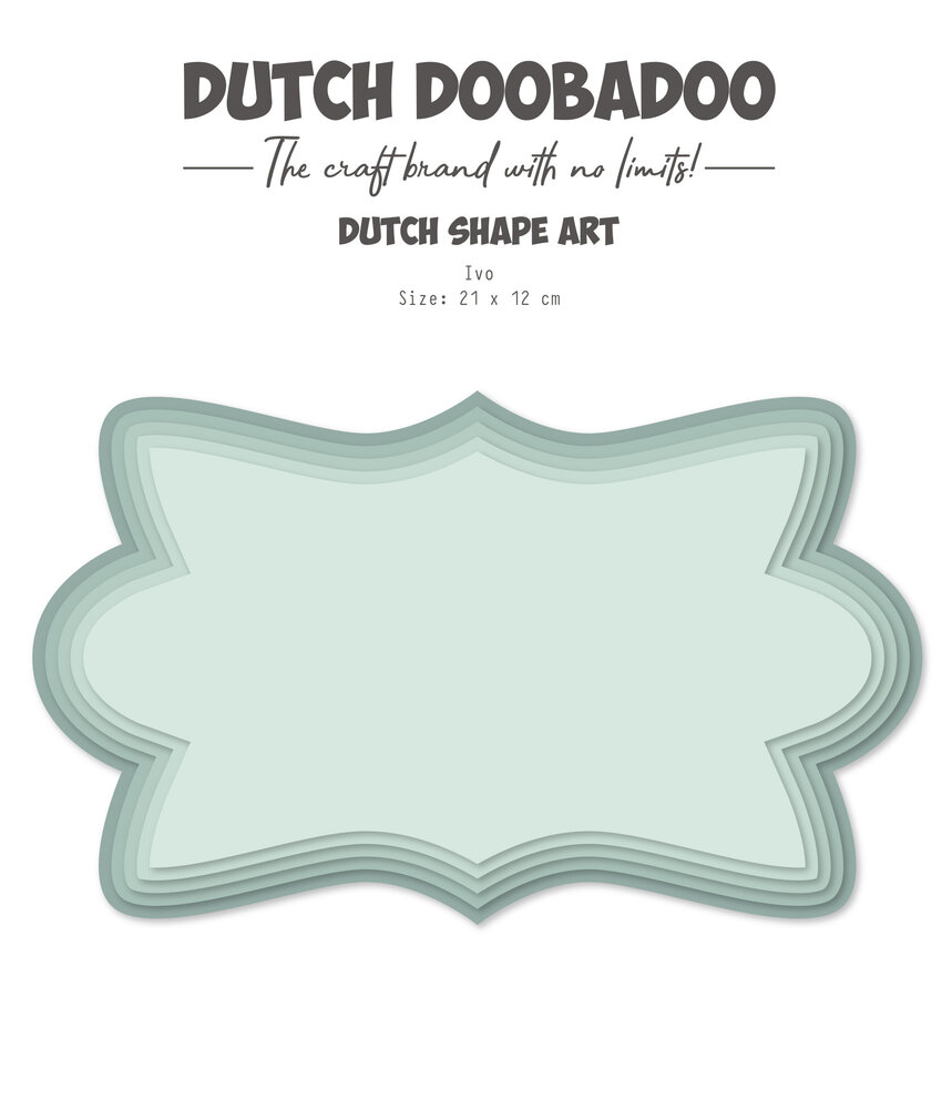 Dutch Doobadoo Dutch Shape Art A5 Ivo (470.784.247) (OUTLET)