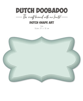 Dutch Doobadoo Dutch Shape Art A5 Ivo (470.784.247) (OUTLET)