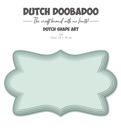 Dutch Doobadoo Dutch Shape Art A5 Ivo (470.784.247) (OUTLET)