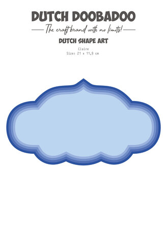 Dutch Doobadoo Dutch Shape Art A5 Claire (470.784.229) (OUTLET)