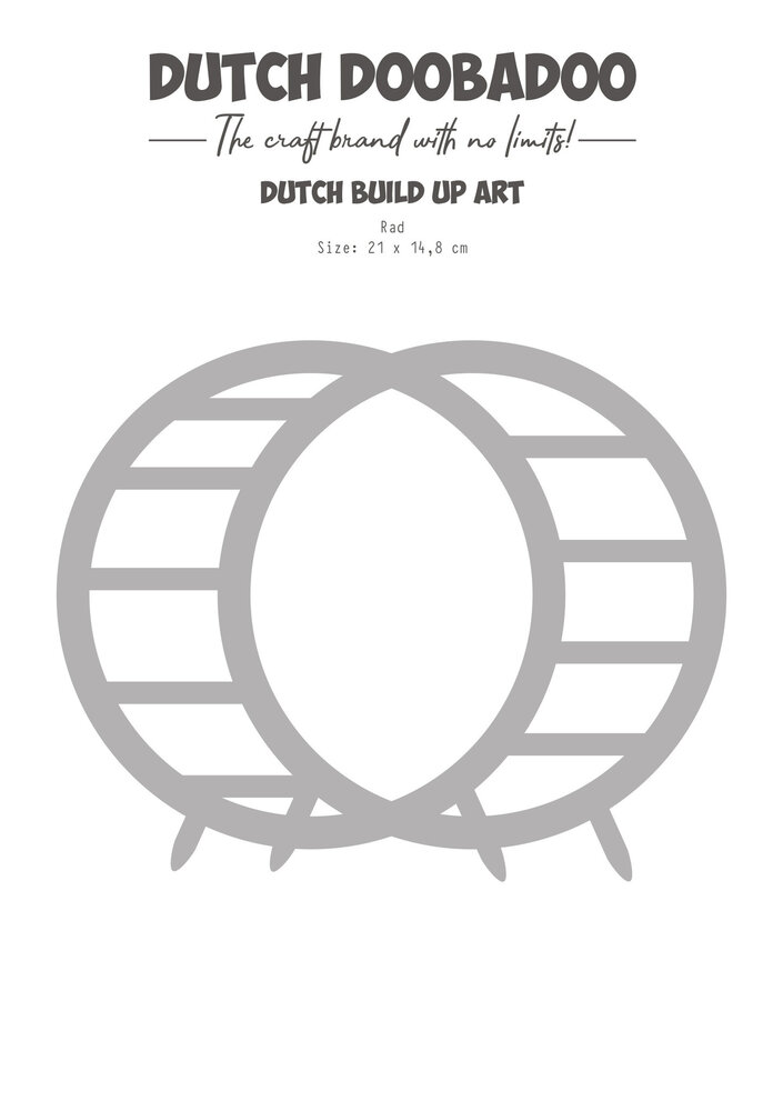 Dutch Doobadoo Dutch Card Art Build Up A5 Hamster Wheel (470.784.228) (OUTLET)