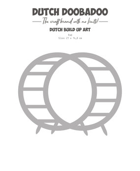 Dutch Doobadoo Dutch Card Art Build Up A5 Hamster Wheel (470.784.228) (OUTLET)