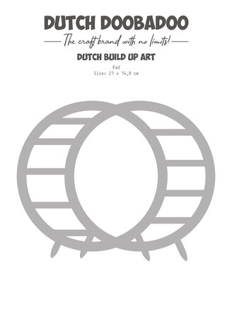Dutch Doobadoo Dutch Card Art Build Up A5 Hamster Wheel (470.784.228) (OUTLET)