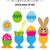 Dutch Doobadoo Dutch Card Art Build Up A5 Eggs (470.784.223) (OUTLET)