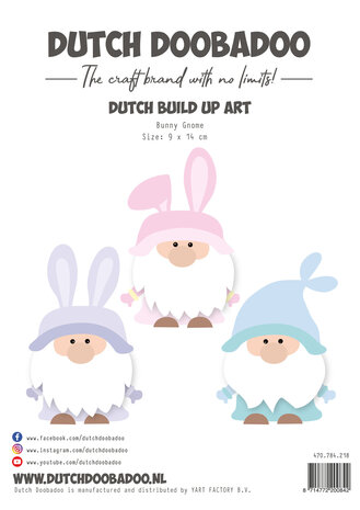 Dutch Doobadoo Dutch Card Art Build Up A5 Bunny Gnome (470.784.218) (OUTLET)