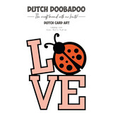 Dutch Doobadoo Dutch Card Art A5 Ladybug Love (470.784.212) (OUTLET)