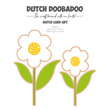 Dutch Doobadoo Dutch Card Art A5 Flowers (470.784.211) (OUTLET)