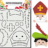 Dutch Doobadoo Dutch Card Art Build Up A5 Gluur Sint & Piet (470.784.176) (OUTLET)