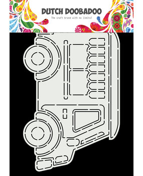 Dutch Doobadoo Dutch Card Art A5 Food Truck (470.784.166) (OUTLET)