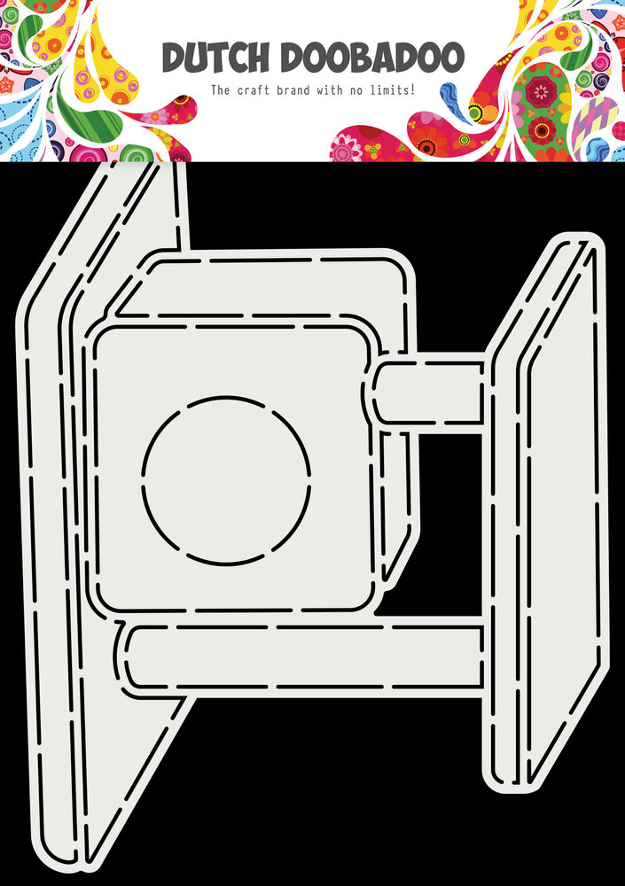 Dutch Doobadoo Dutch Card Art A5 Kitty House (470.784.157) (OUTLET)