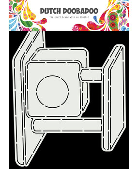 Dutch Doobadoo Dutch Card Art A5 Kitty House (470.784.157) (OUTLET)