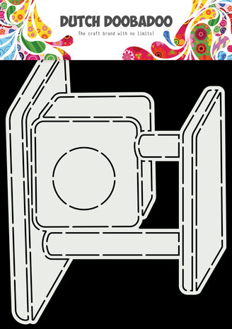 Dutch Doobadoo Dutch Card Art A5 Kitty House (470.784.157) (OUTLET)