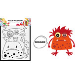 Dutch Doobadoo Dutch Card Art Build Up A5 Monster Benjamin (470.784.152) (OUTLET)