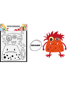 Dutch Doobadoo Dutch Card Art Build Up A5 Monster Benjamin (470.784.152) (OUTLET)
