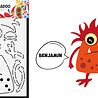 Dutch Doobadoo Dutch Card Art Build Up A5 Monster Benjamin (470.784.152) (OUTLET)